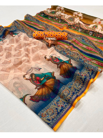 Chandhiri Cotton-Multi-Colored  Folk Dance & Festival-016