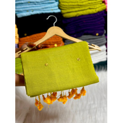 Cotton-khadhi-10-Bright lime green-006