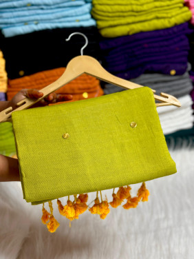 Cotton-khadhi-10-Bright lime green-006