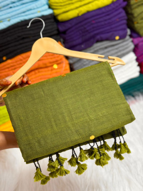 Cotton-khadhi-10-Olive green-011