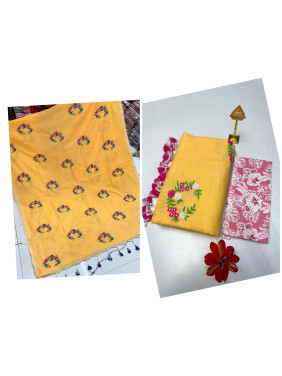 Cotton-khadhi-02-Yellow