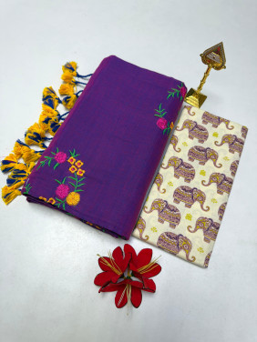 Cotton-khadhi-02-deep purple-017