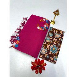 Cotton-khadhi-02-deep meganta-019