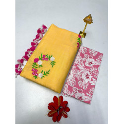 Cotton-khadhi-02- Yellow-023