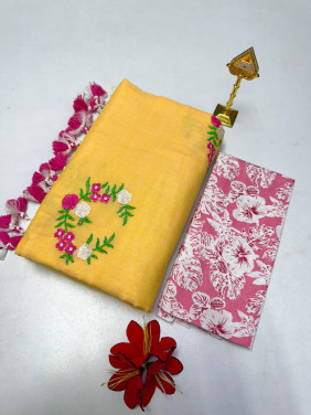 Cotton-khadhi-02- Yellow-023
