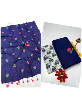 Cotton-khadhi-03-Navy Blue-004