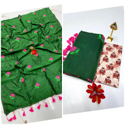 Cotton-khadhi-03-Dark green-005