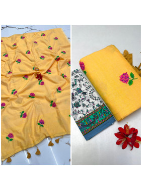 Cotton-khadhi-03-Yellow-007