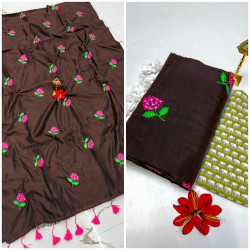 Cotton-khadhi-03-chocolate brown-009