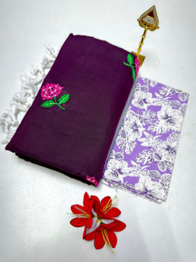 Cotton-khadhi-03-Dark purple-013