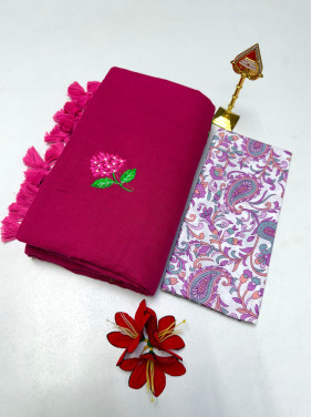 Cotton-khadhi-03-Rani pink-014