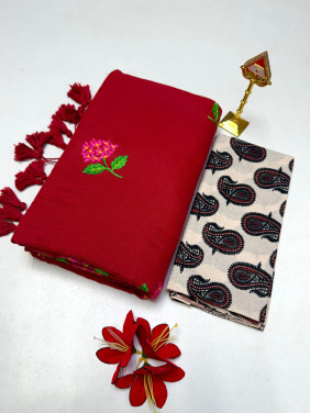 Cotton-khadhi-03-deep maroon-018