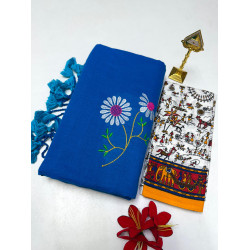 Cotton-khadhi-04-Bright royal blue-002