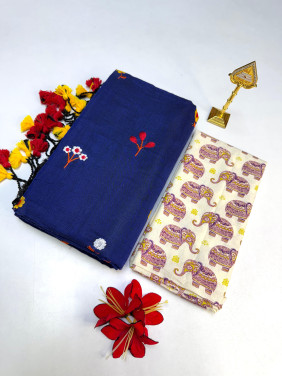 Cotton-khadhi-05-Deep navy blue-004
