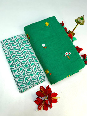Cotton-khadhi-05-Fresh leafy green-006