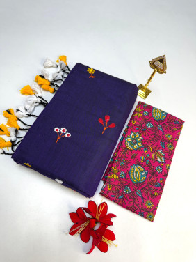 Cotton-khadhi-05-Deep purple-009