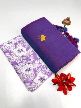 Cotton-khadhi-06-Deep purple-005