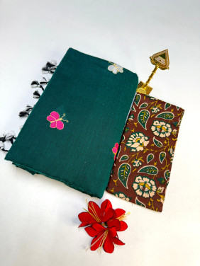 Cotton-khadhi-06-Deep emerald green-008