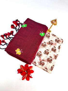 Cotton-khadhi-06-Deep wine maroon-009