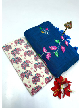 Cotton-khadhi-09-Deep blue-004