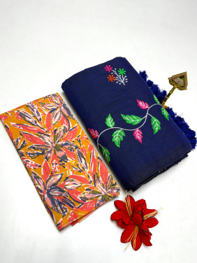 Cotton-khadhi-09-navy blue-009