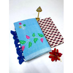 Cotton-khadhi-09-Sky blue-014