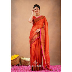 Tissue Cotton-Burnt Orange-002