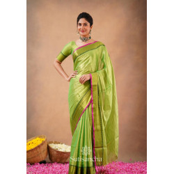 Tissue Cotton-Parrot Green-004