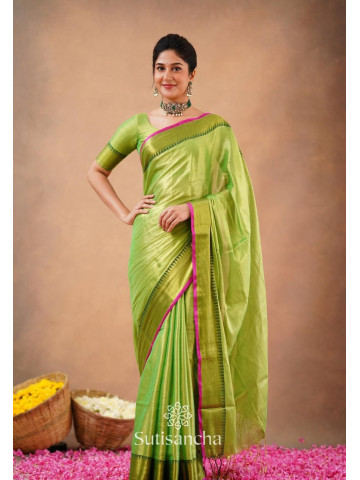Tissue Cotton-Parrot Green-004
