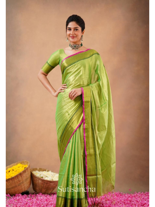 Tissue Cotton-Parrot Green-004