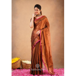 Tissue Cotton-Coffee Brown-006