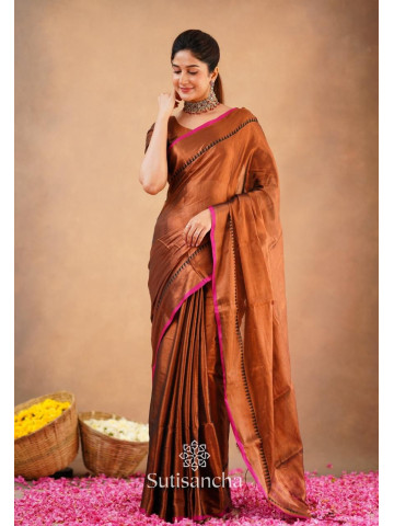 Tissue Cotton-Coffee Brown-006