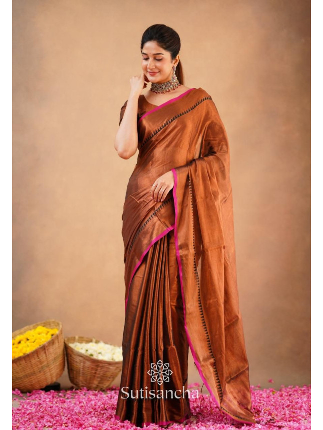 Tissue Cotton-Coffee Brown-006