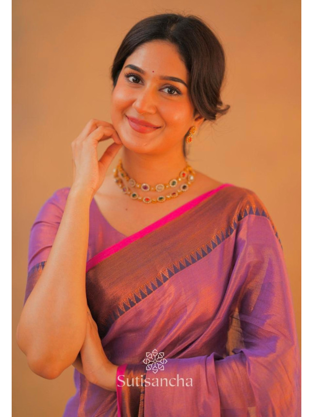 Tissue Cotton-Magenta Silk-001