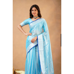 Tissue Cotton-Sky Blue-010