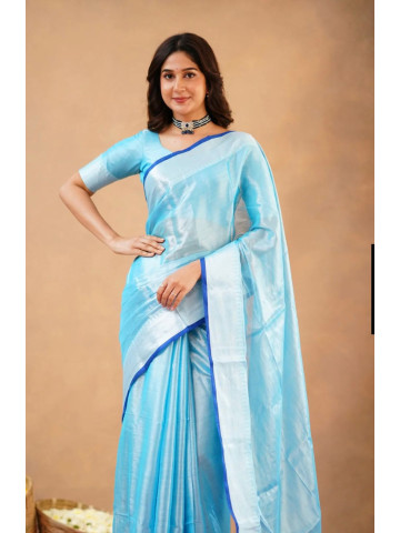 Tissue Cotton-Sky Blue-010