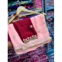 Georgett-Soft peach-005